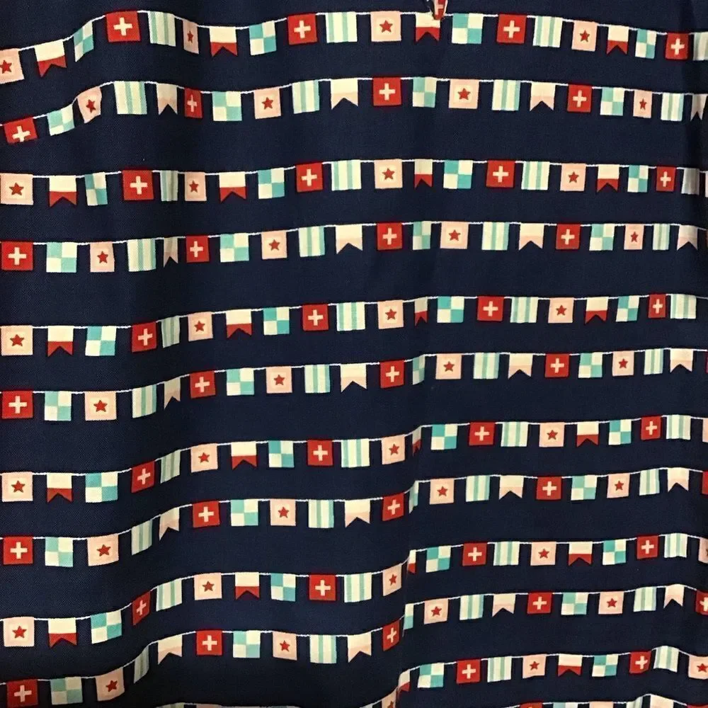 Love, Lilly Seaside Flag‎ Polo Shift Dress 2